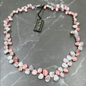 HONORA Collection “Pink Halo” Keshi Pearl Necklace